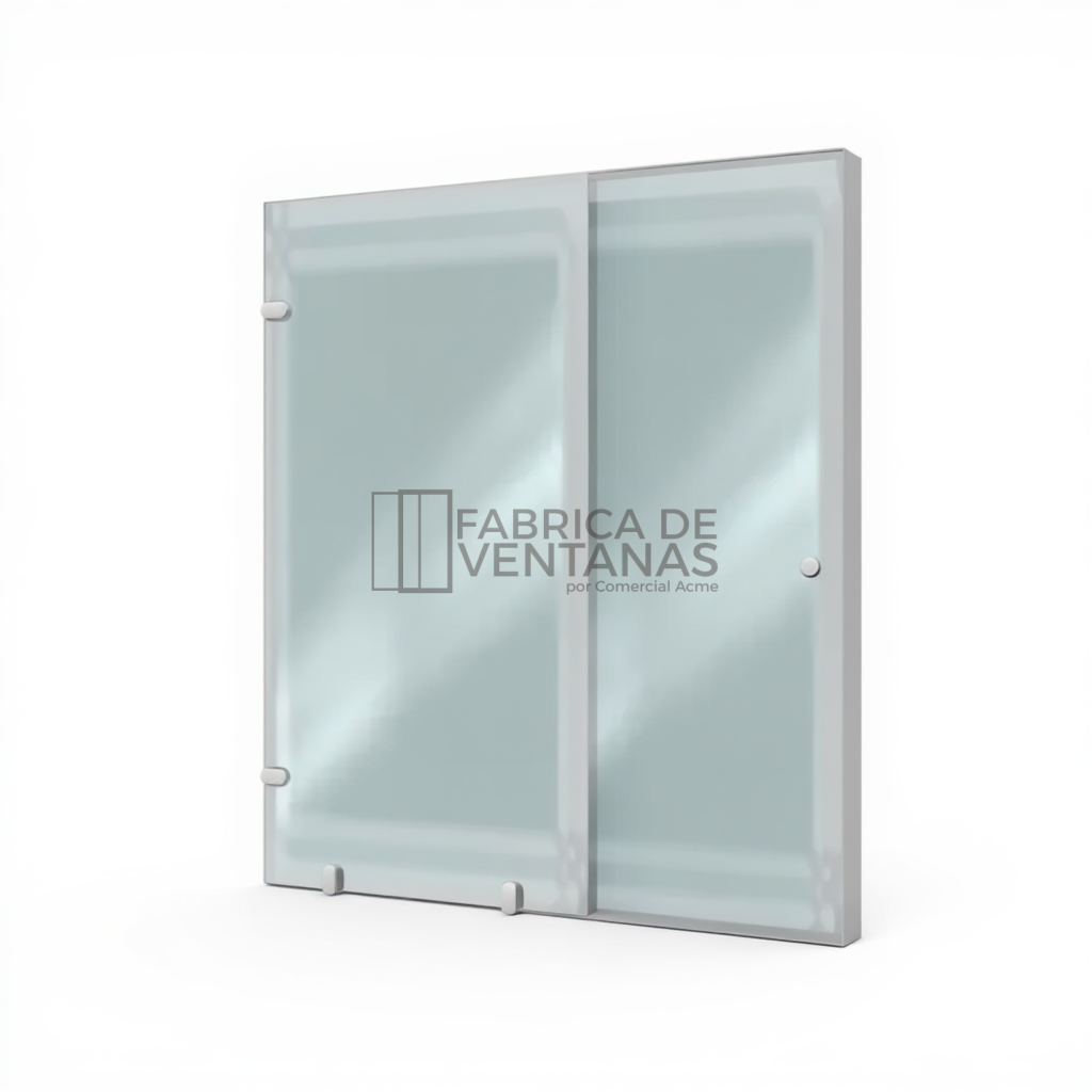Shower Door Fijo + Puerta Corredera