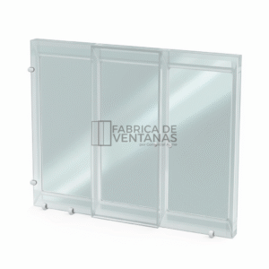 Shower Door Fijo con Doble Corredera