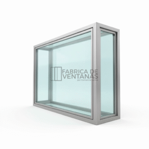 Ventana de pvc bowindow con todo fijo