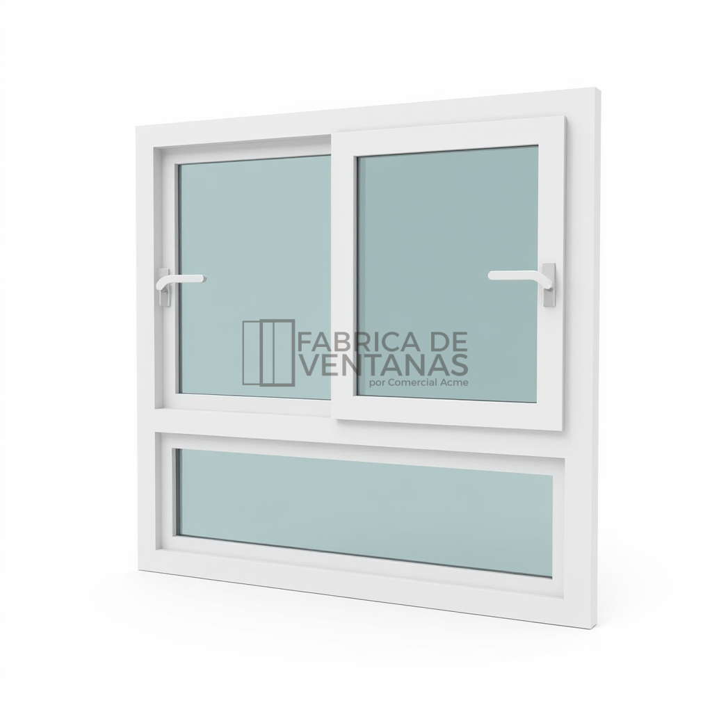 Ventana de pvc corredera con ante pecho