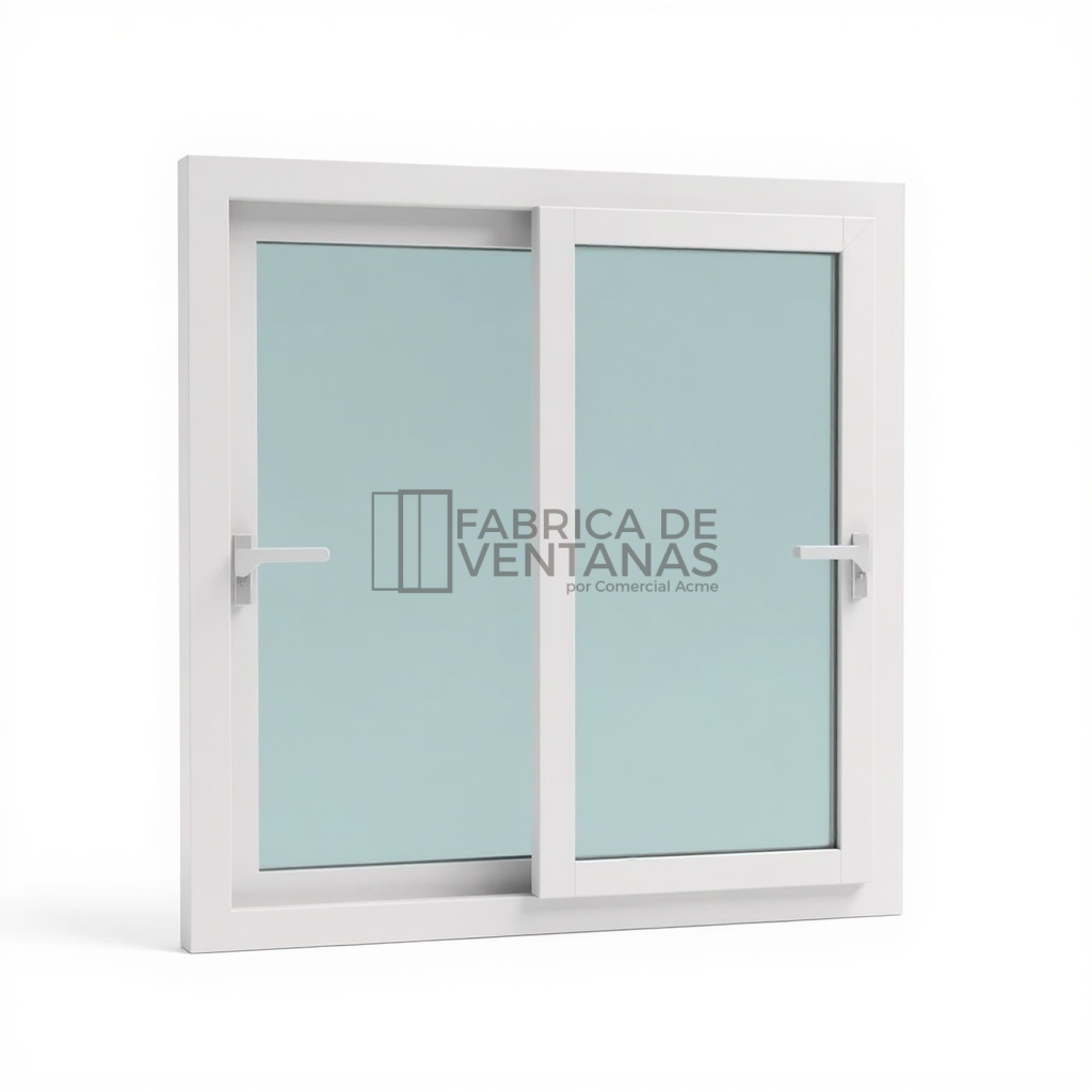 Ventana de PVC Doble Corredera