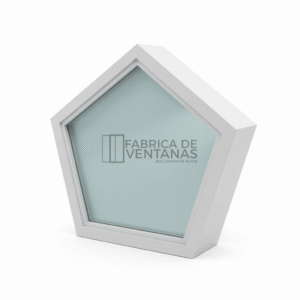 Ventana de PVC Fija con Forma