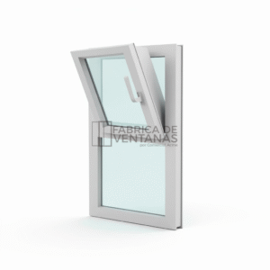Ventana de PVC Oscilobatiente con Fijo Inferior