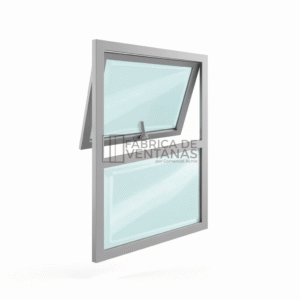Ventana de PVC Proyectante con Fijo Inferior
