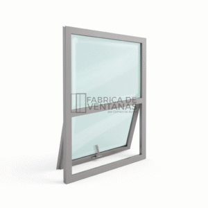 Ventana de PVC Proyectante con Fijo Superior