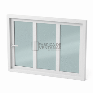 Ventana de pvc triple corredera