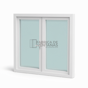 Puerta doble de pvc