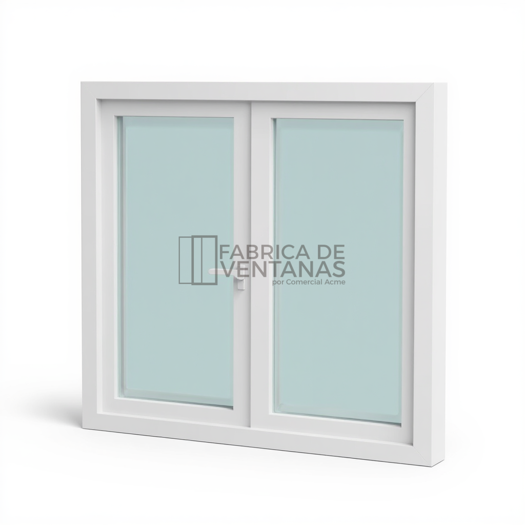 Puerta doble de pvc